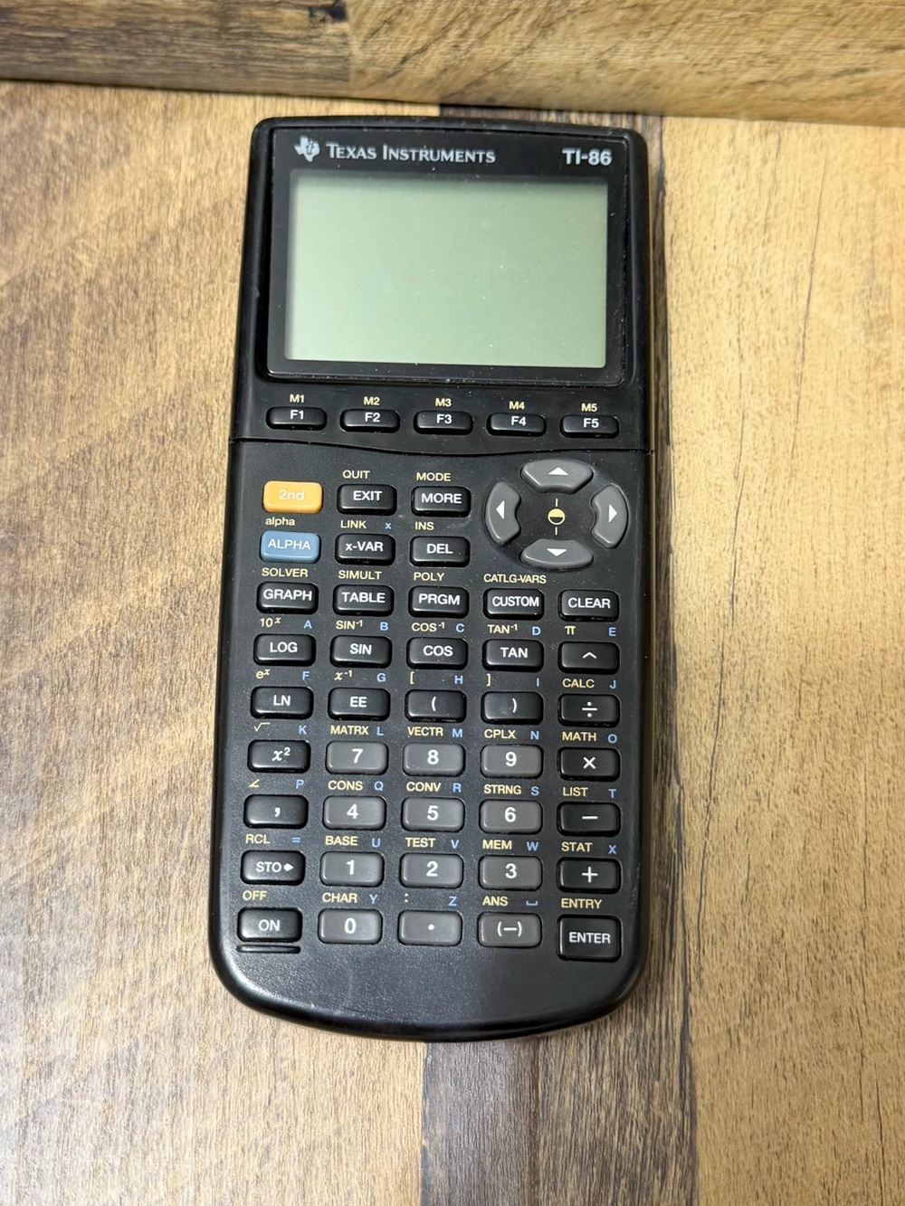 Texas Instruments TI-86 Graphing Calculator - Black